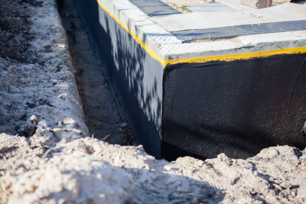 Residential Waterproofing installation at a Chestnut Mound, TN home by SJ Waterproofing Pros