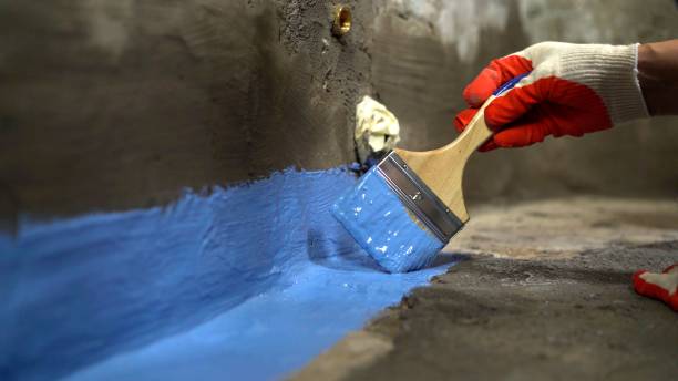 Commercial Waterproofing project at a Chestnut Mound, TN business property by SJ Waterproofing Pros